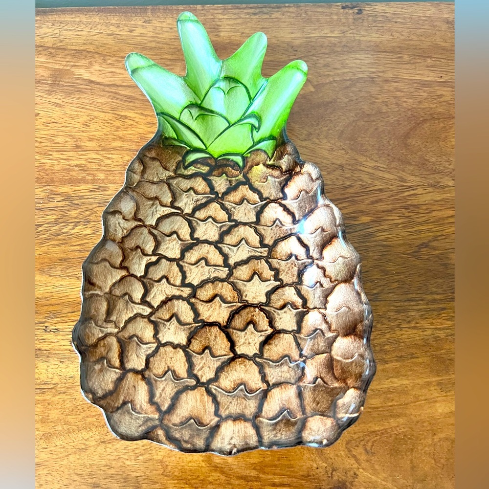 Pineapple Shaped Decorative Tray